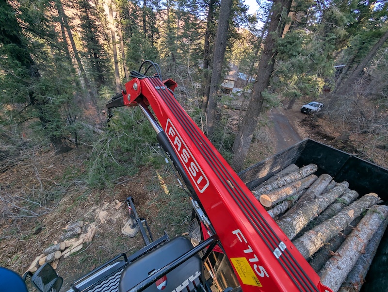 Tree service project near Eagle Mountain, UT